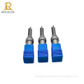 Three-Blade File Tooth Cutting Straight Cutter for Woodworking and Engraving